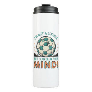 Termo Diseño Divertido de Fútbol