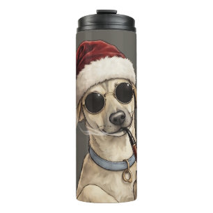 Termo Diseño divertido y genial de perro para Feliz Año 