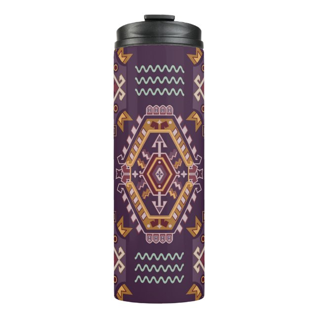 Termo Diseño ecológicamente inmaculado y colorido (Anverso)