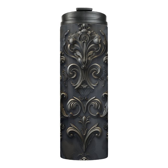 Termo Diseño elegante de decoración gótica (Anverso)