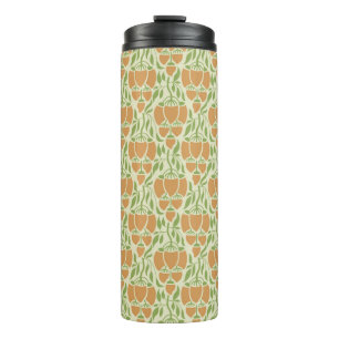 Termo Diseño floral sin igual en Art Nouveau