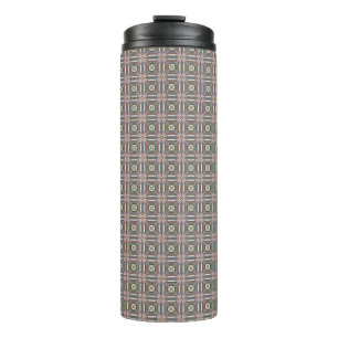 Termo Diseño geométrico brillante