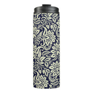 Termo Diseño indio de cosecha de flores