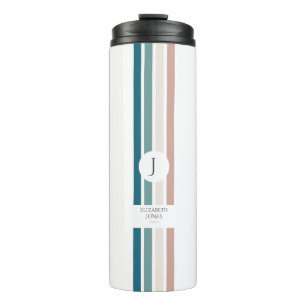 Termo Diseño minimalista en tonos pastel