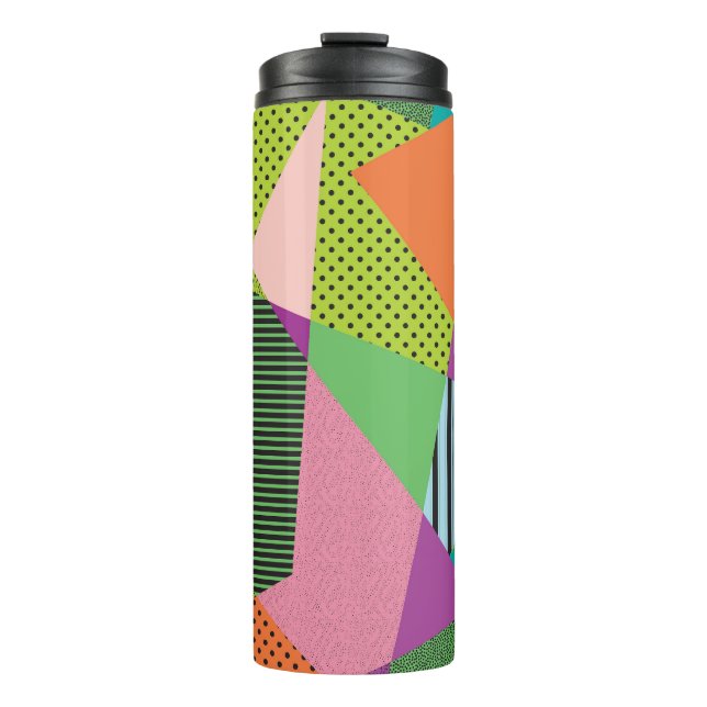 Termo Diseño moderno de marco Memphis creativo (Anverso)