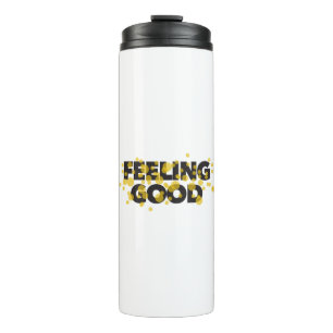 Termo Diseño moderno, lúdico y alegre de Feeling Good