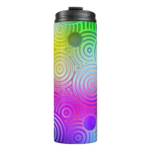 Termo Diseño Neon Rainbow