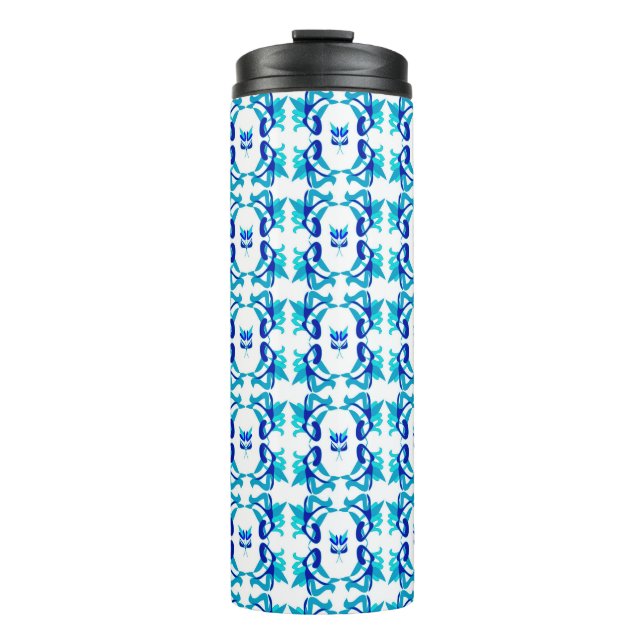 Termo Diseño original de patrones mixtos y dibujo digita (Anverso)