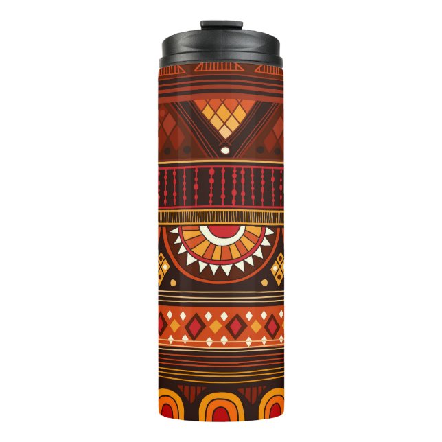 Termo Diseño tribal sin fisuras para diversos usos. (Anverso)
