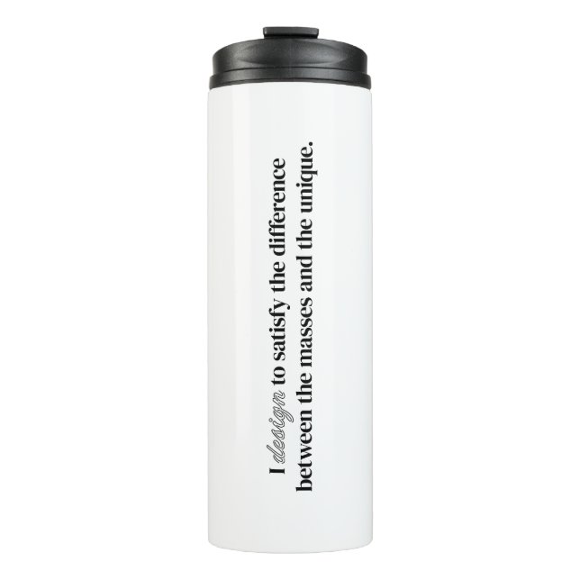 Termo Diseño Tumbler térmico (Anverso)