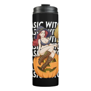 Termo Disfraz básico de bruja de Halloween Gracioso Sarc