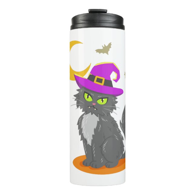 Termo Disfraz de Halloween para gatos de Halloween (Anverso)