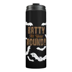 Termo Disfraz de murciélago de Halloween