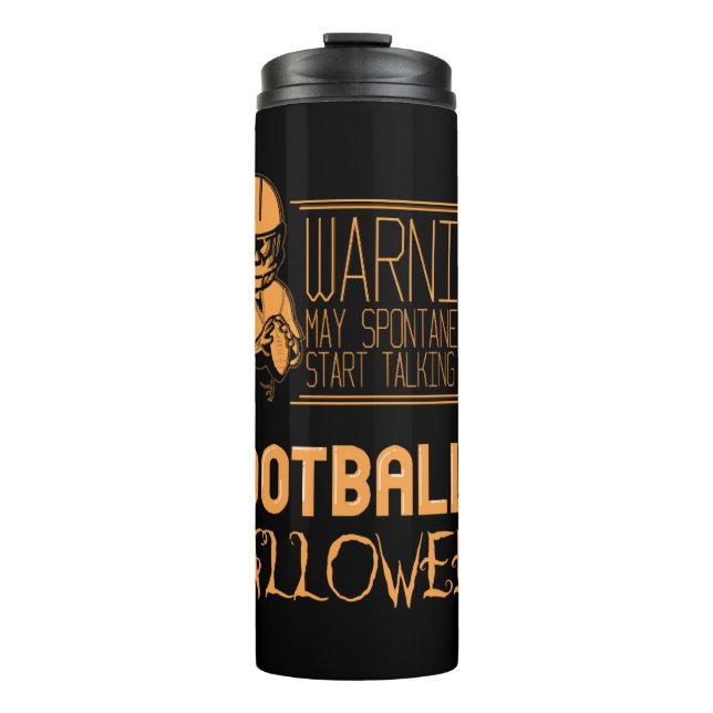 Termo Disfraz de regalo de Halloween para aficionados al (Anverso)