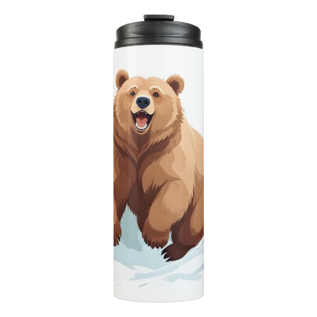 Termo Disfruta De Un Jugador De Diversión Jugando En La  (Anverso)