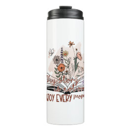 Termo Disfrutar Cada Momento, Mensaje Positivo