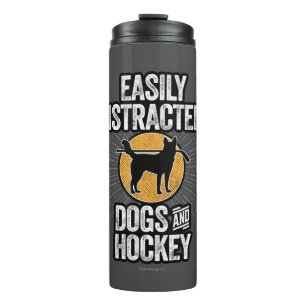 Termo Distrado fácilmente por perros y hockey