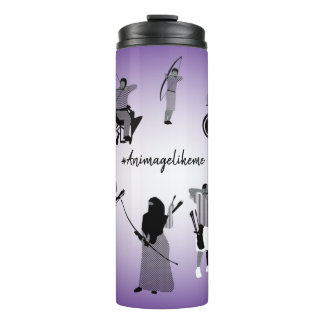 Termo Diversidad diseña Tumbler de tiro con arco