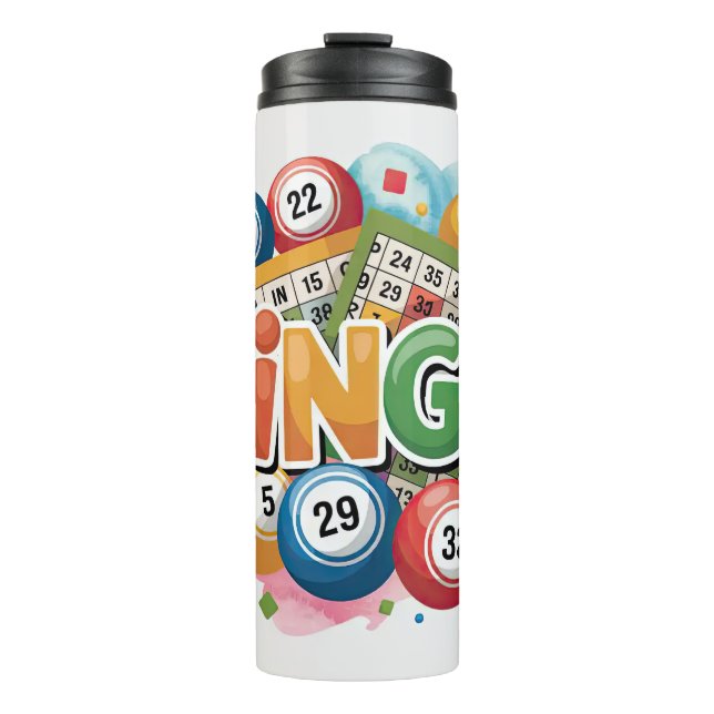 Termo Diversión de Bingo (Anverso)