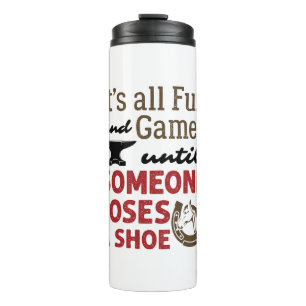 Termo Diversión más fea y juegos hasta que alguien pie