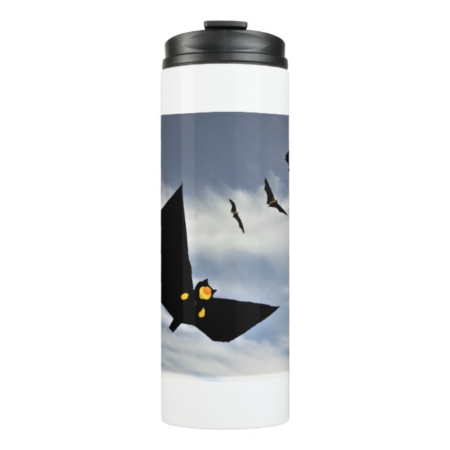 Termo Diversión para fanáticos de Bat (Anverso)