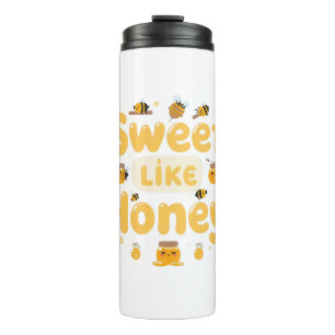 Termo Divertida "Dulce Como la Miel" Abeja