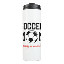 Divertida mamá del fútbol