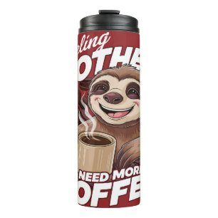 Termo Divertida Sloth/Coffee