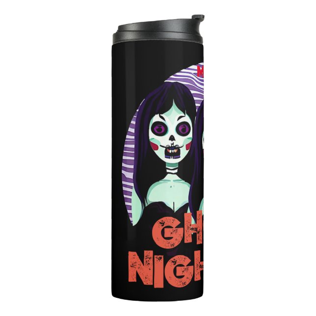 Termo Divertido Ghouls Noche fuera (Rotado hacia la izquierda)