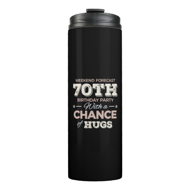 Termo Divertidos 70 cumpleaños (Anverso)
