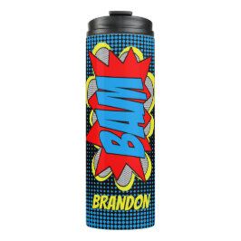 Termo Diviértete con un cómic personalizado estilo arte 