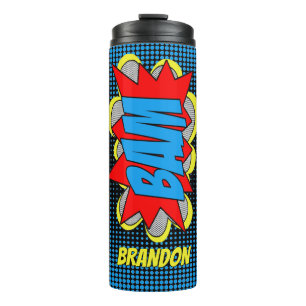 Termo Diviértete con un cómic personalizado estilo arte 