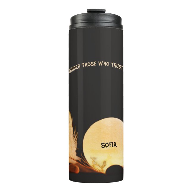 Termo Divine Light 12oz Black Zen Tumbler (Anverso)