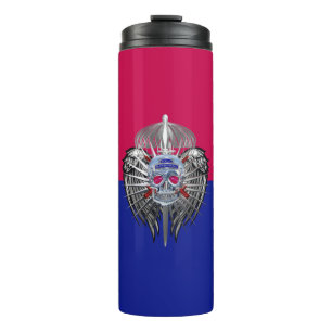 Termo División Aerotransportada 82 Calavera de Plata Aer