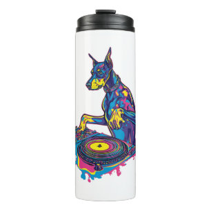 Termo DJ Doberman � Fiesta Club Vibe Perro
