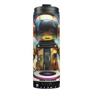 Termo DJ Robot Mug - Diseño Futurista de la Consola de M