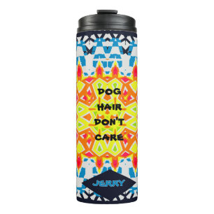 Termo DOG HAIR NO SE IMPORTA Naranja Navy Resumen