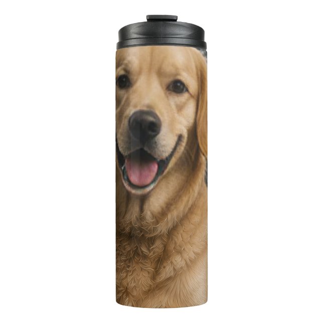 Termo Dog in a Bottle – Transparent Gothic Fantas (Anverso)