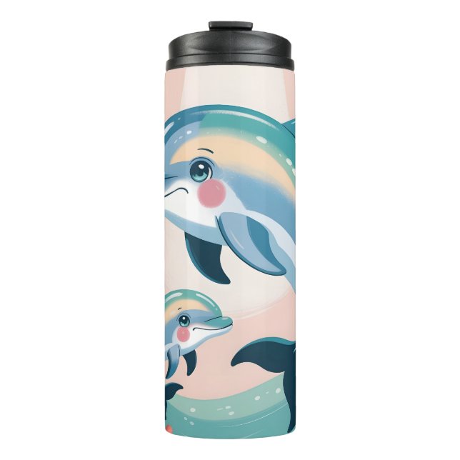 Termo Dolphin Mom and Baby (Anverso)