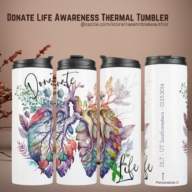 Termo Donar Tumbler Termal de Conciencia de la Vida (Subido por el creador)