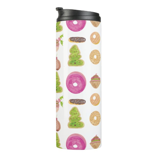 Termo Donas de Navidad Cupcakes Galletas Dulces de Panad (Rotado hacia la derecha)