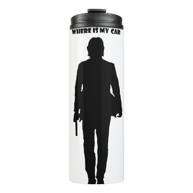 Termo ¿Dónde está mi coche? (Anverso)