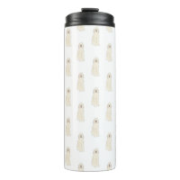 Doodle III (Crema Blanca) Tumbler térmico
