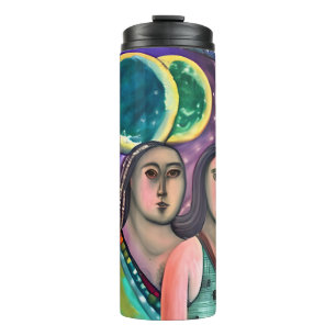 Termo Dos Chicas bajo las lunas