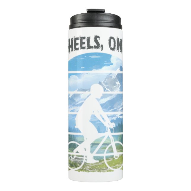 Termo Dos ruedas, un alma. (Anverso)