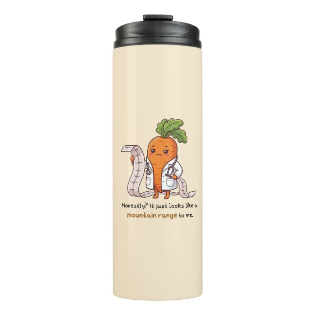 Termo Dr. Carrot ECG Mountain Range Thermal Tumbler  (Anverso)