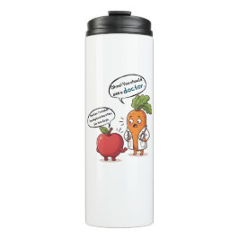 Termo Dr. Zanahoria con su primer paciente divertido