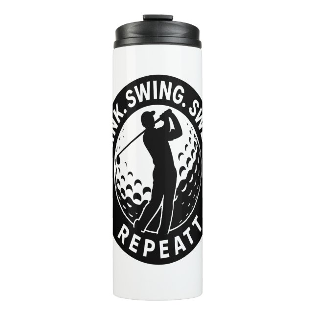 Termo Dragar Swing Swear Repeat Golf (Anverso)