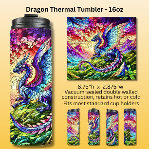 Termo Dragon atardecer 16oz