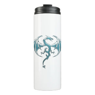 Termo Dragón azul